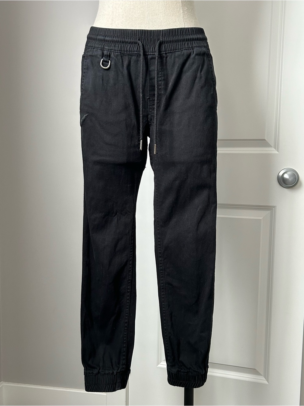Publish Black Drawstring Joggers - Sz 27